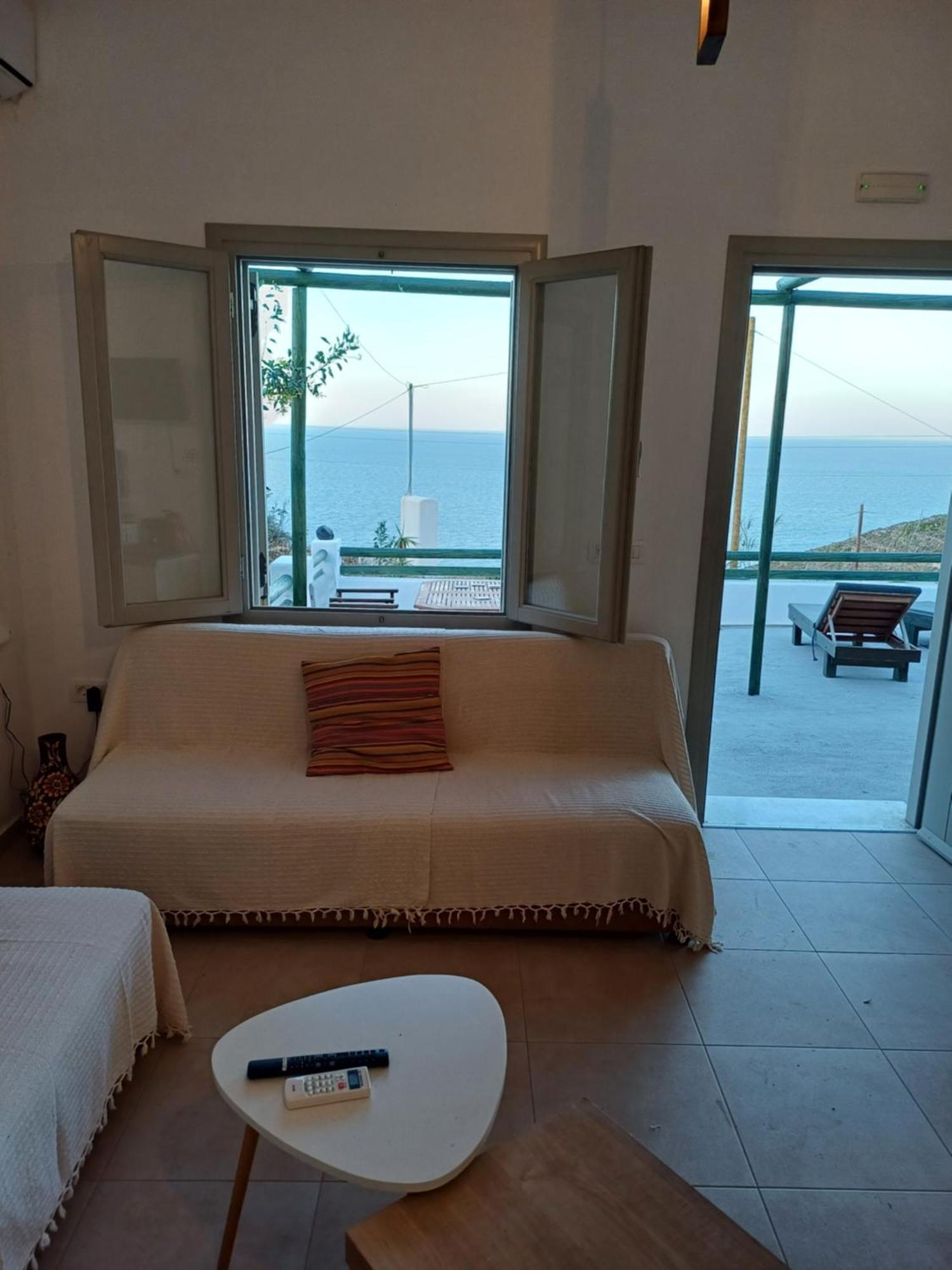 'Irene' Cycladic House With Sunrise And Sea View! Villa Finikiá Kültér fotó