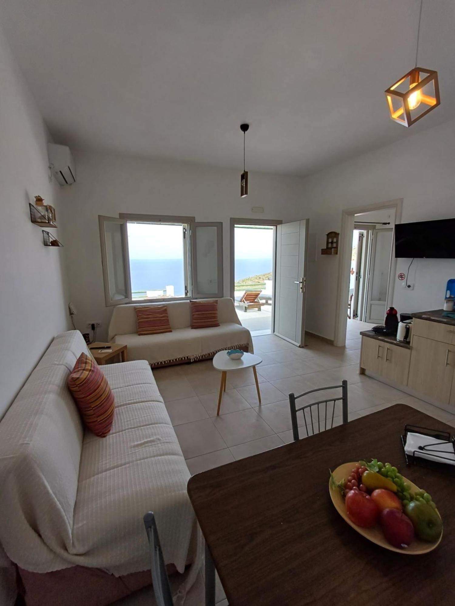 'Irene' Cycladic House With Sunrise And Sea View! Villa Finikiá Kültér fotó