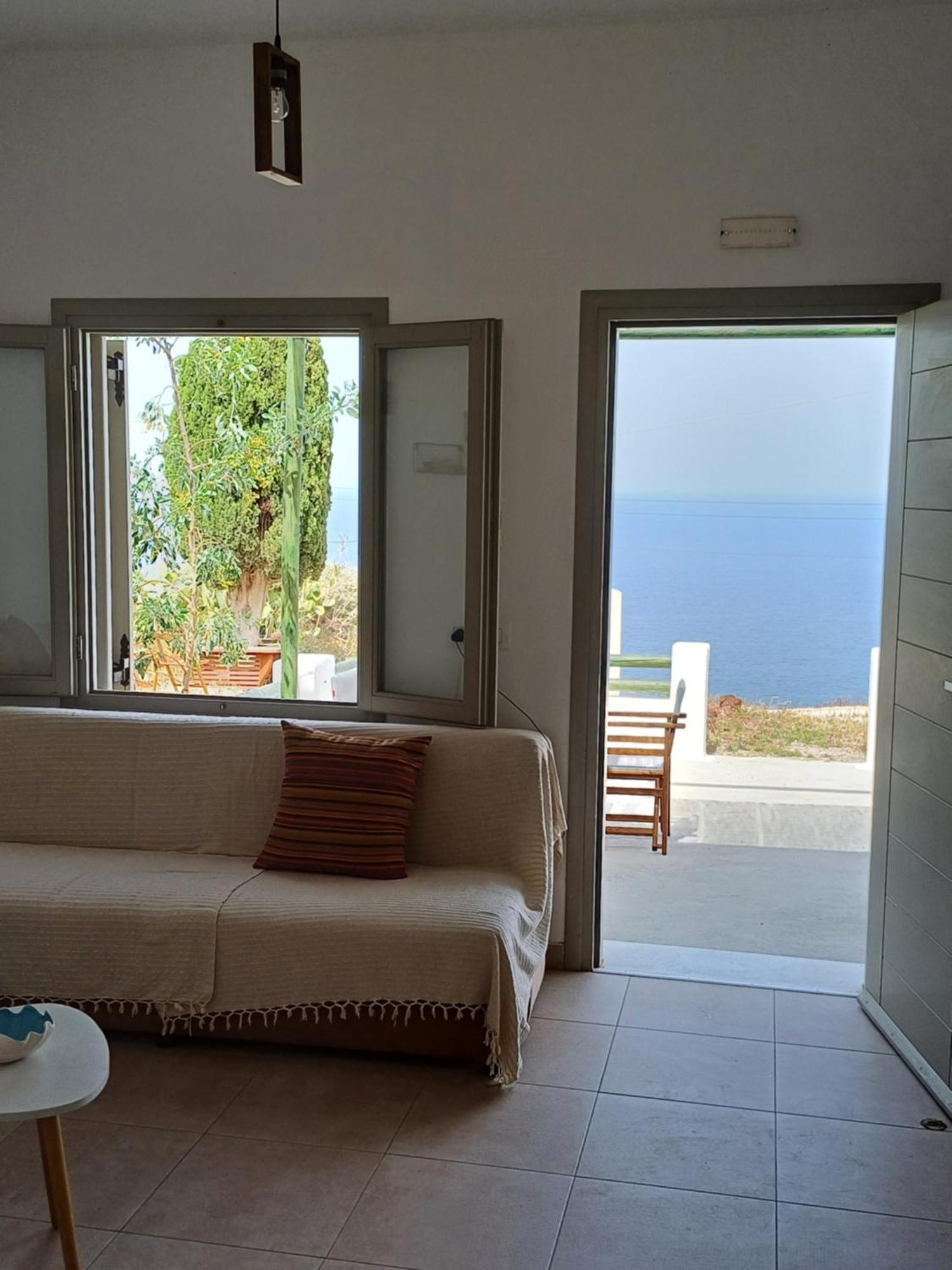 'Irene' Cycladic House With Sunrise And Sea View! Villa Finikiá Kültér fotó