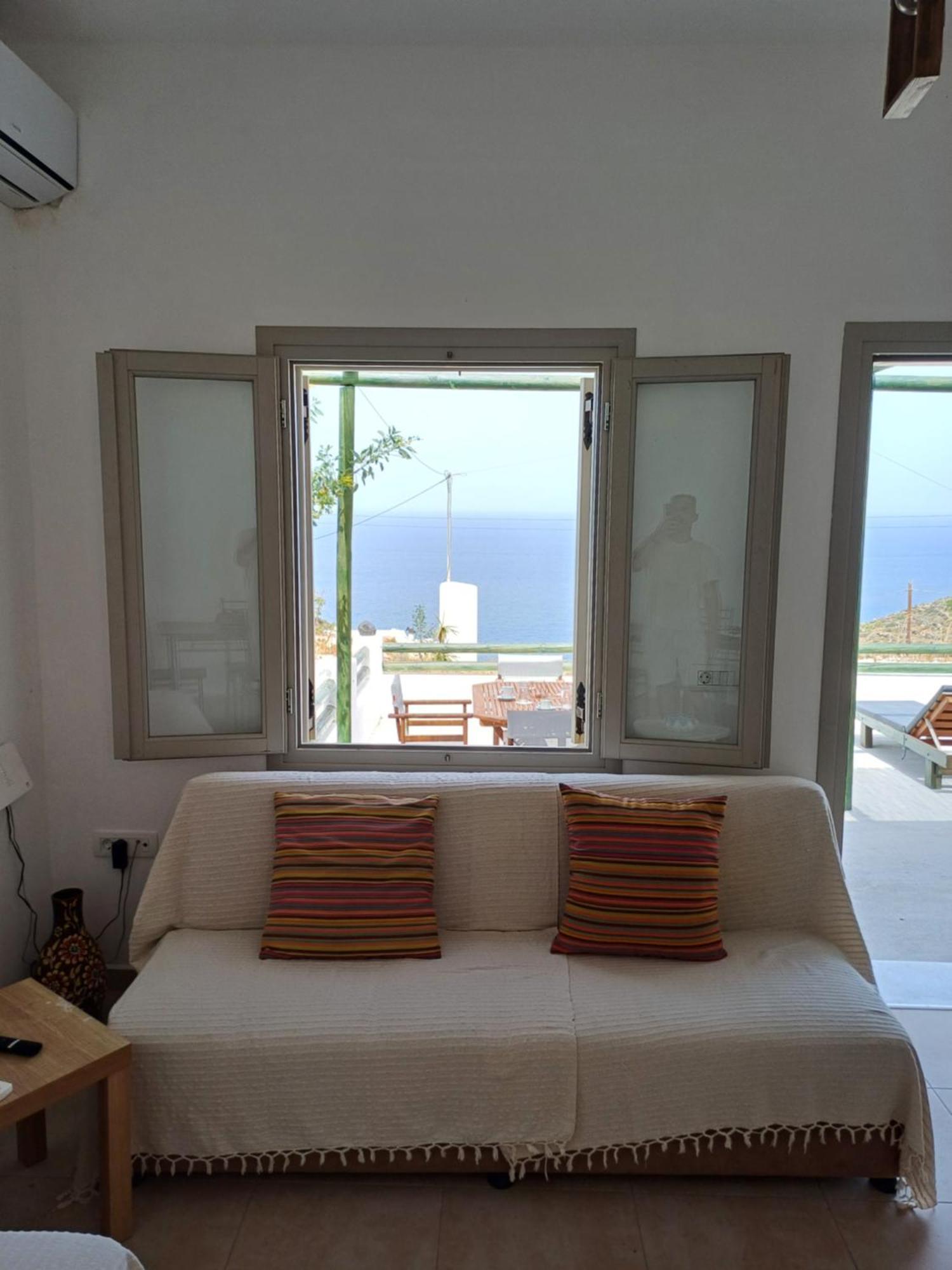'Irene' Cycladic House With Sunrise And Sea View! Villa Finikiá Kültér fotó
